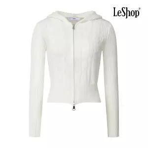 [롯데백화점]르샵 케이블 짜임 후드 집업 니트 가디건 BP9KC009A