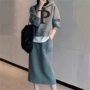 (봄가을)594-P스커트세트. 여성상하세트.여자 츄리닝.긴바지세트 트레이닝복 (새로본)