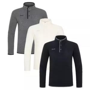 밀레 MILLET 따뜻한 남자 겨울 플리스 하이넥 티셔츠