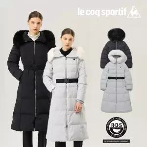 [르꼬끄](대전신세계)[60% OFF] (QP422ODJN2) 여성 밍크퍼 슬림핏 롱다운 / 대전신세계