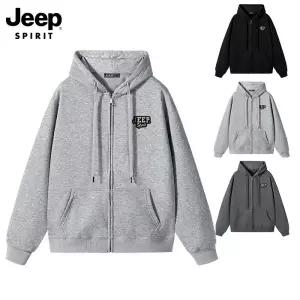 JEEP spirit (국내발송)신상 기모_후드집업 남자 여자 남성 여성 후드티셔츠 JPHJ26AXW310R