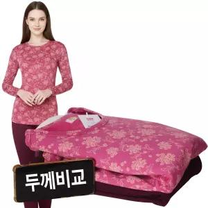 BYC 여성 융기모 내복세트 두꺼운 겨울보온 최강두께