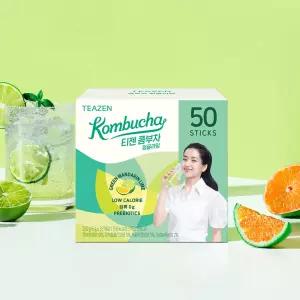 (대용량)티젠 콤부차 청귤라임 50스틱 X 1박스