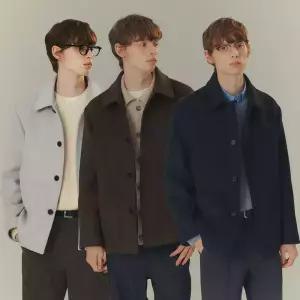 [택가 239,000원]마인드브릿지 남성 두굿_캐시미어세미오버핏하프코트 MYCA71N1