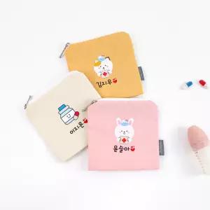 세맘스 양면방수 주세용2 네임 어린이집약파우치 유치원준비물 방수파우치 생일답례품