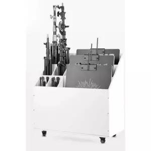 카메라 삼각대 보관함 수납함 스튜디오 선반 정리함 화이트