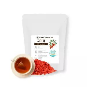 담온푸드 식약처 HACCP 생분해 구기자차 삼각 티백 50개