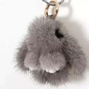 69천연밍크 큐티 토끼키링