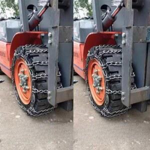 중장비 스노우체인 대형 어 포크레인 2개 화물차 650 10