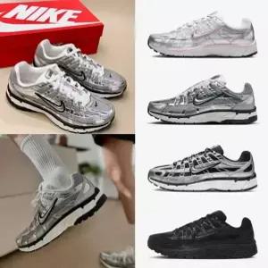 (국내매장판) 나이키 P-6000 남녀공용 러닝화/ 핑크 메탈릭실버 블랙