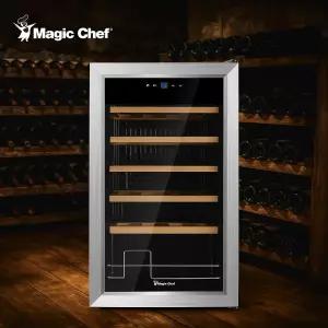 매직쉐프 와인셀러 가정용 카페 업소용 대용량 24병 술 저장고 와인냉장고