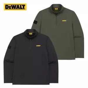 디월트 플리스 집업 티셔츠 남성 겨울 작업복 뉴베리 긴팔티셔츠