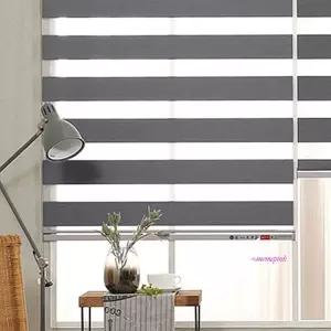 데일리블라인드 콤비 다크그레이 커튼 암막 홈데코 홈패브릭 홈인테리어rst005