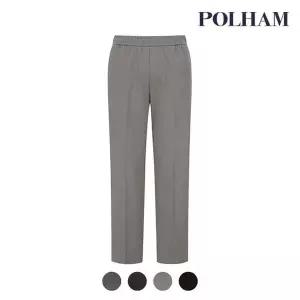 폴햄 남성 기모 세미와이드핏 밴딩 슬랙스 팬츠_PHD4PP1033 450691
