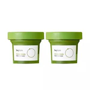 비플레인 녹두 모공 클레이팩 120ml 2개