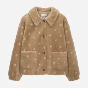 플라워자수 블루종 퍼 점퍼_T258MLT341W