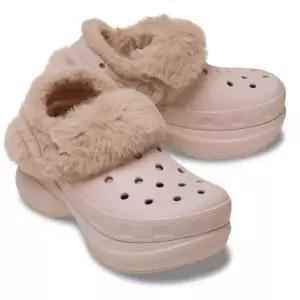 [크록스](대전신세계)여성 베이 라인드 클로그 211753-6UR(콰츠)