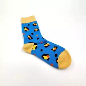 레오파드 패턴 삭스 WDE6885