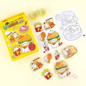 핑크풋 종이스퀴시 만들기 4종 아동