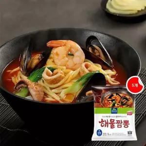 면사랑 해물짬뽕 363g 5개
