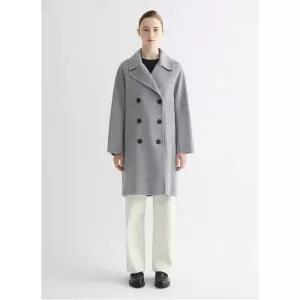 [롯데백화점]쉬즈미스 울 혼방 핸드메이드 하프 코트 (SWHCTO41040)