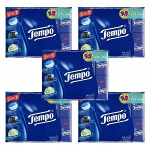 템포 휴지 tempo 포켓 티슈 휴대용 4겹 화장지 150개입