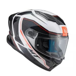 MT 헬멧 스팅어 2 민트 글로시 화이트 블랙 레드