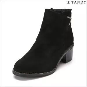 [롯데백화점]탠디 여성 앵클 부츠 (굽 5CM) 716751_SA-101 블랙 _KD