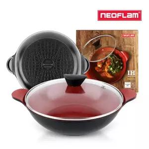 네오플램 드셰프 인덕션 28cm 양수웍 / 궁중팬