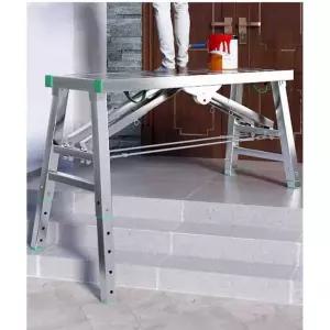 이동식 도배용 사다리 철제 미장 작업대 우마사다리 말비계