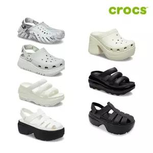 [크록스 정품] 에코/크러쉬/스톰프 클로그 공용샌들 균일가 250mm 7종 택1