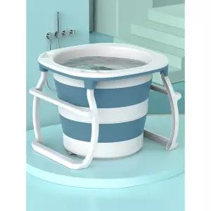 이동식욕조 원형 접이식 1인 원룸 반신욕 휴대용