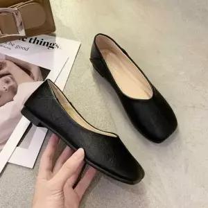 [하프클럽/]검정 트렌드 올 여자 플렛 드라이빙 슈즈 여행 나들이