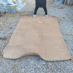 착불상품 떼우고 해짐있는 멍석 250 X 175 중고멍석 옛날 멍석 골동품 윷놀이 멍석 찜질방멍석