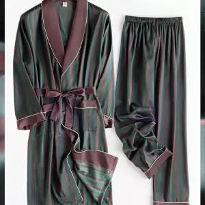 남성 실크 로브 샤워 롱가운 냉장고 가운 파자마 시원한