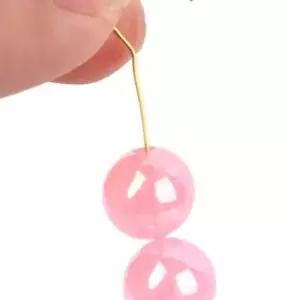 귀걸이 헤드 볼핀 골드 100개입 자개 핸드폰 진주