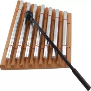 교이온티 7톤 핸드 차임벨 교사 교실 관리를 위한 나무 명상 타악기 요가