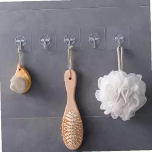 ksr 클리어 점착식 매직 후크 고리