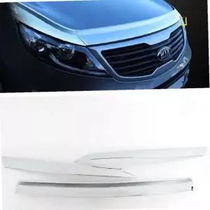 스포티지R 후드 가드 버그 보호 크롬 파츠