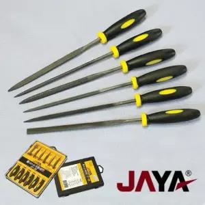 자야36 가는날 야스리 6종 손잡이 줄세트 3 x 15 cm 줄 야스리세트 공구세트