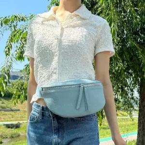 패션 맨스백 메신저백 웨이스트백 남성 허리색 댄디 (WFJ4HZB)