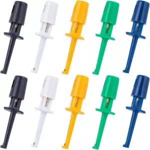 10PCS 플라이 타이잉용 알원더 해클 플라이어 8가지 색상의 훅 플라스틱 롱팁 미끼 타이잉 도구 래핑 낚시