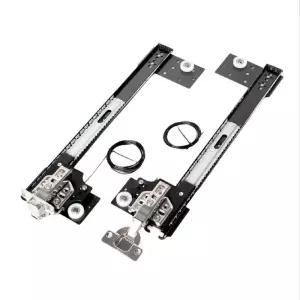 도어레일 문짝 슬라이딩레일 댐퍼 회전문 옷장