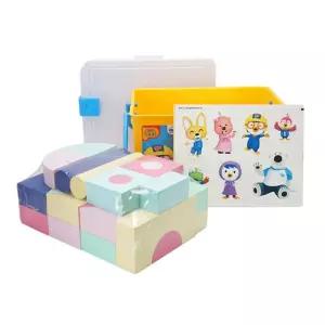 뽀로로 캐릭터 에바폼 소프트 블럭 블록장난감 어린이집 육아놀이터 교구소품 유치원