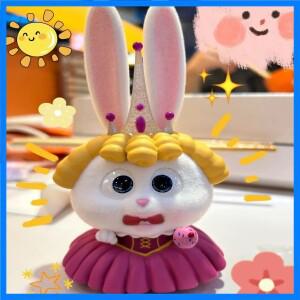 (재고 있음) PLZDOT 애완동물의 비밀 생활 스노우볼의 삶 블라인드 박스 피규어 토끼 보스 수집용 모델 장