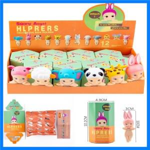 스팟 상품 써니 엔젤 인형 블라인드 박스 누워 천사 시리즈 애니메이션 피규어 카와이 만화 서프라이즈 박