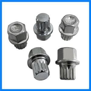 자동차 도난 방지 휠 볼트 잠금 너트 키 어댑터 제거 도구 VW 골프 제타 파사트 투란 아우디 A4 A6 A8 TT