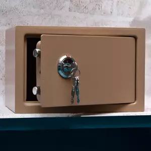 미니 금고 사무실 가정용 현금 개인 보관함 미니금고 이중