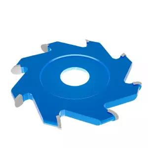 멀티커터날 호환용 컷팅날 6/8/12 치아 합금 원형 U/V 알루미늄 플라스틱 플레이트 90  접힌 직각 슬로팅