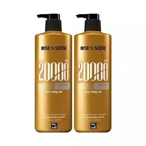 미쟝센 프로틴테라피클리닉20000샴푸 1000ml, 2개
